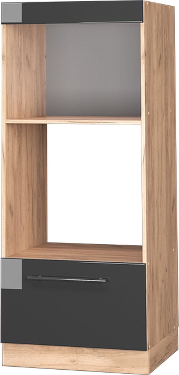 Vicco Fame-Line Magnetronkast – 60 cm open Antraciet Hoogglans
