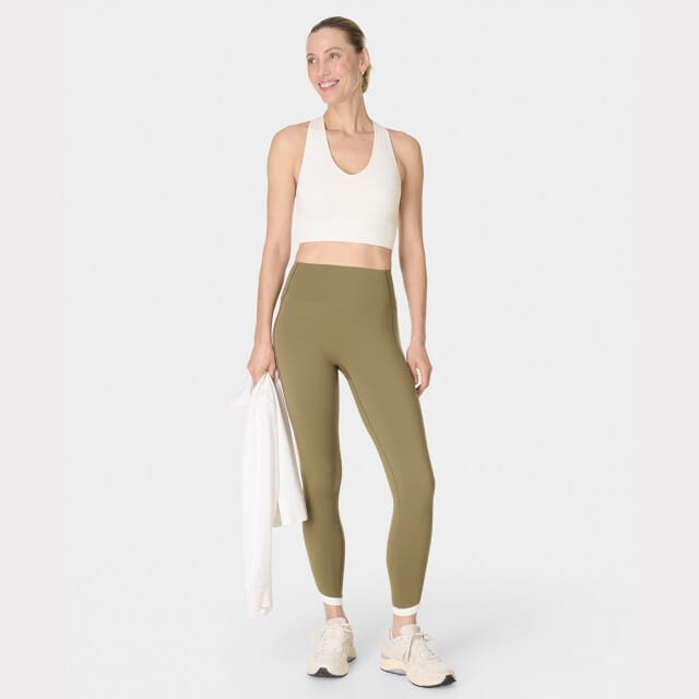 Sweaty Betty Stamina Soft Touch Voop Bra WIT - Maat S