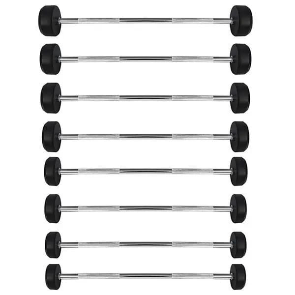 HMS - GSG Serie - Standaard Halterstang - 15 kg - Geregeld Handvat