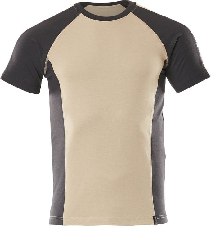 Mascot Unique T-shirt 50567-959 - lichtkhaki/zwart - XS