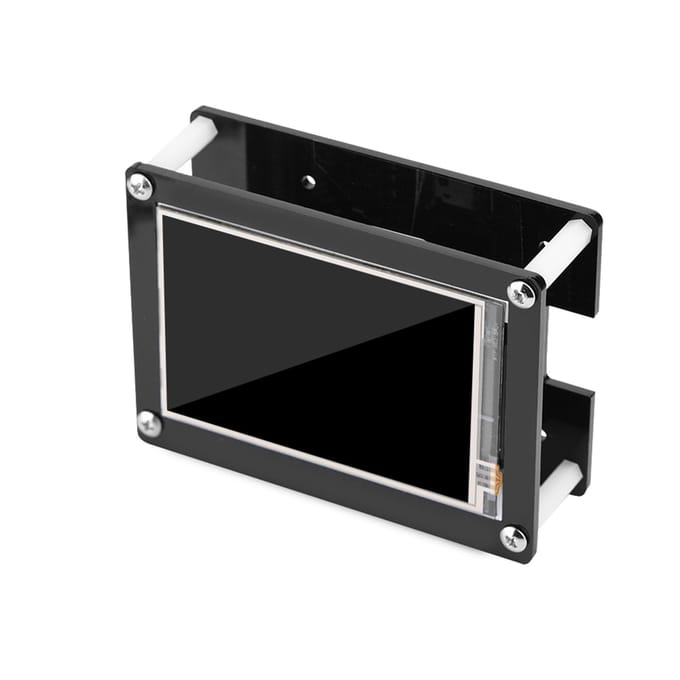 1080P 60fps 3,5 Inch HD Multimedia Interface LCD Scherm Display voor RPi Zwarte Acryl Behuizing