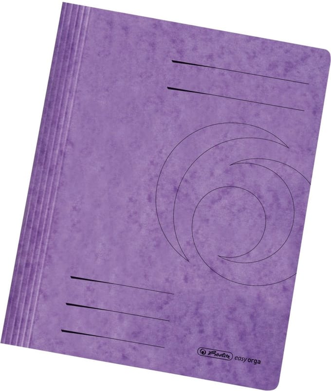Herlitz 10902948 map Karton Violet A4
