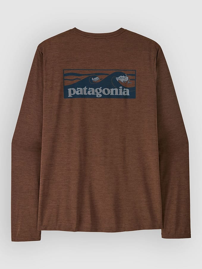 Patagonia Cap Cool Daily - Boardshort Logo Longsleeve bruin