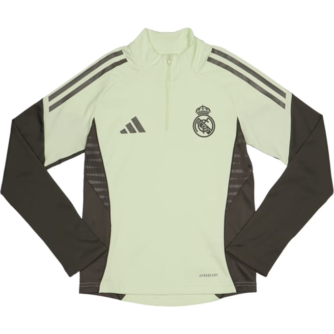 Adidas Real Madrid T-shirts Kinder - Geel - Maat 123 - 129 CM - Poly Jersey