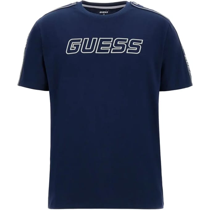 T-shirt met labeldetail