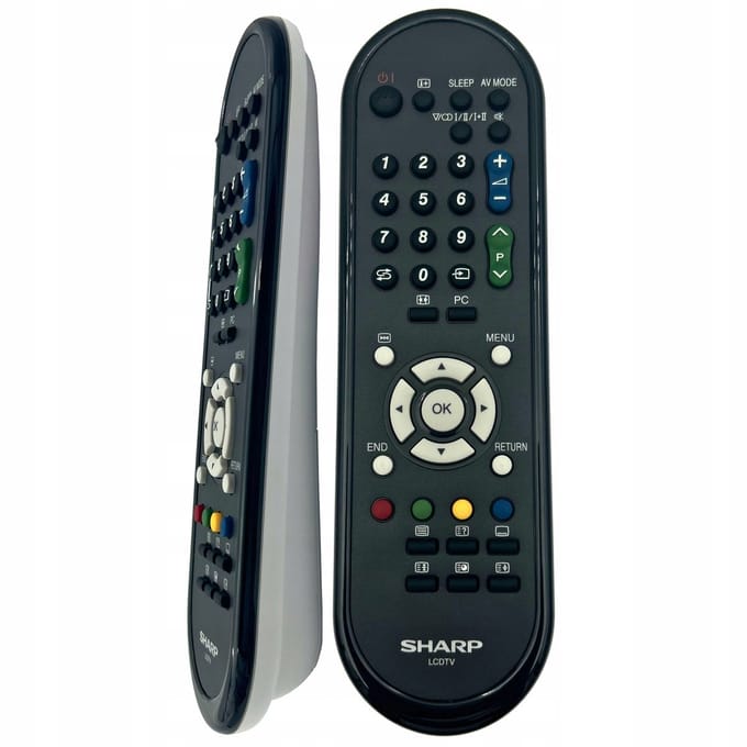Originele Sharp afstandsbediening GA607WJSA voor diverse tv-modellen