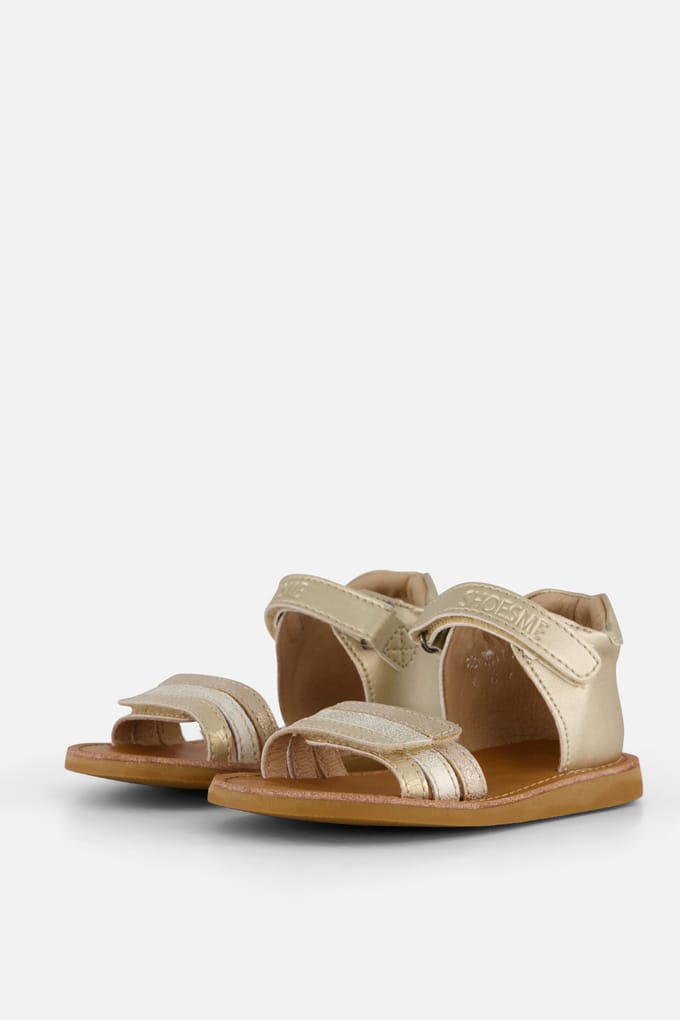 Shoesme Shoesme Classic Sandalen goud Leer