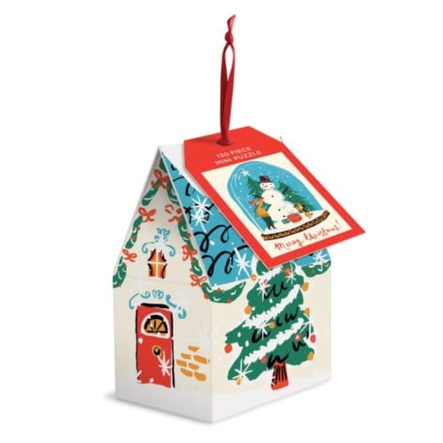 Snow Globe 130 Piece Puzzle Ornament - Galison