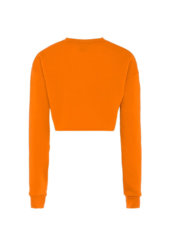 Mymo Sweatshirt Dames oranje