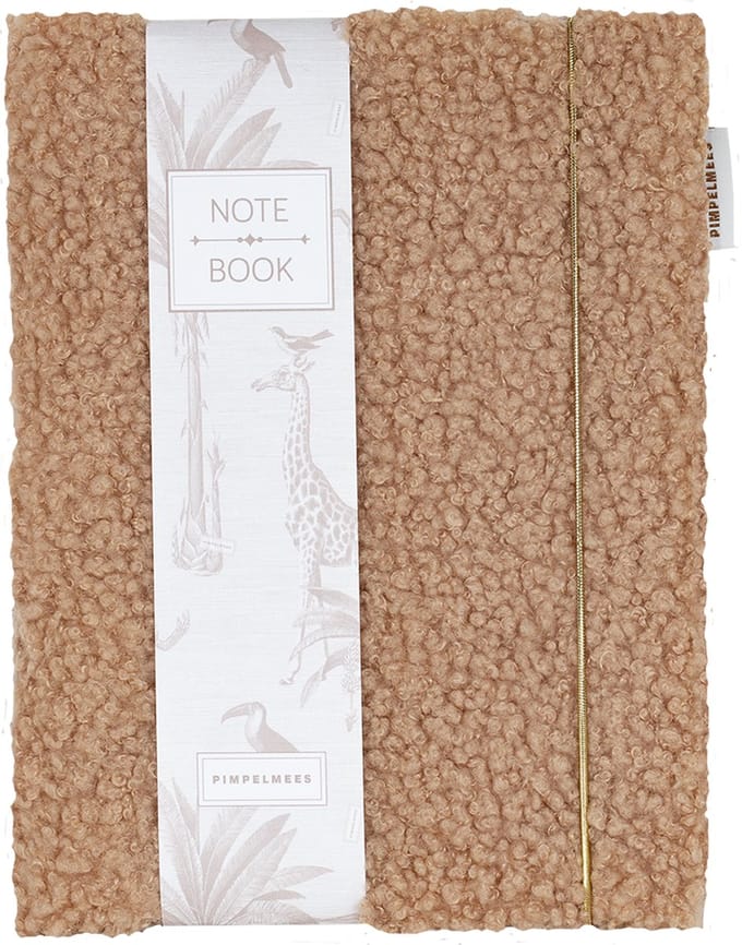 Pimpelmees notebook Mono Teddy Warm Nude
