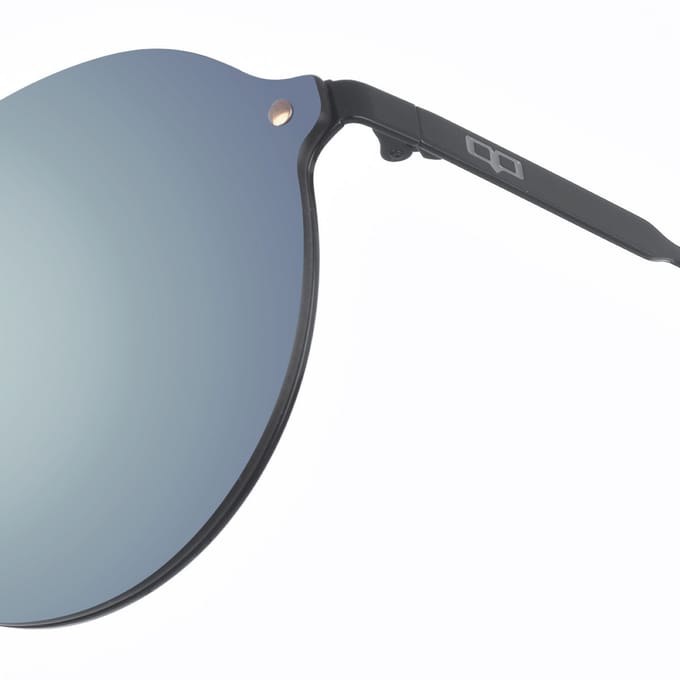 Unisex NIEUW LOURENZO Ovaal Nylon Zonnebril