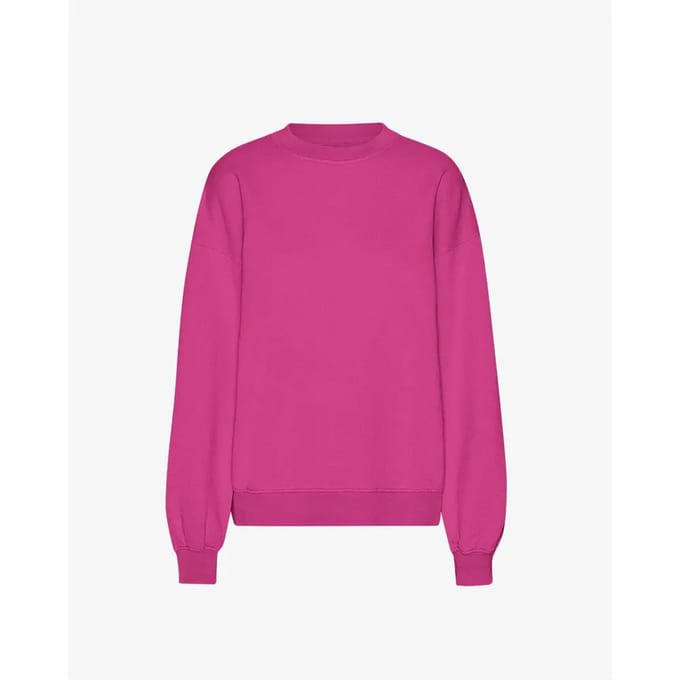Oversized sweatshirt Colorful Standard Magenta Blaze