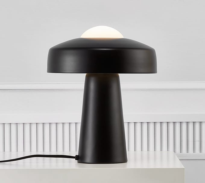 Nordlux Tafellamp Time Zwart ⌀26,7cm E27