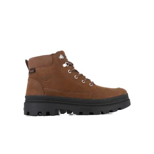 Palladium Troopercuff WP Bison Veterboots Bruin Nubuck Heren - Bruin - 40