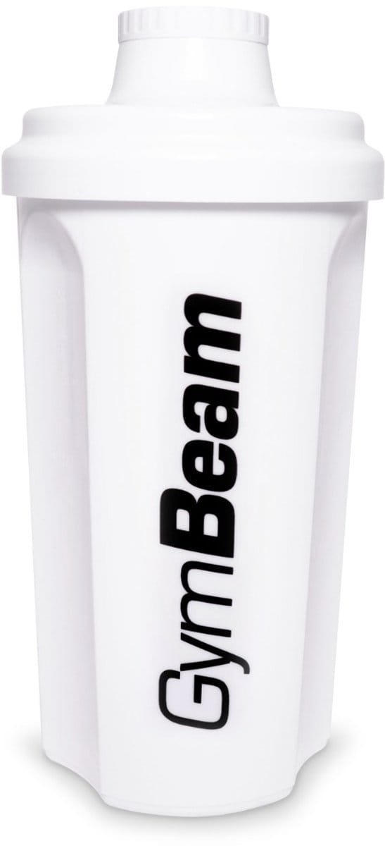 GymBeam Witte Shaker 700 ml