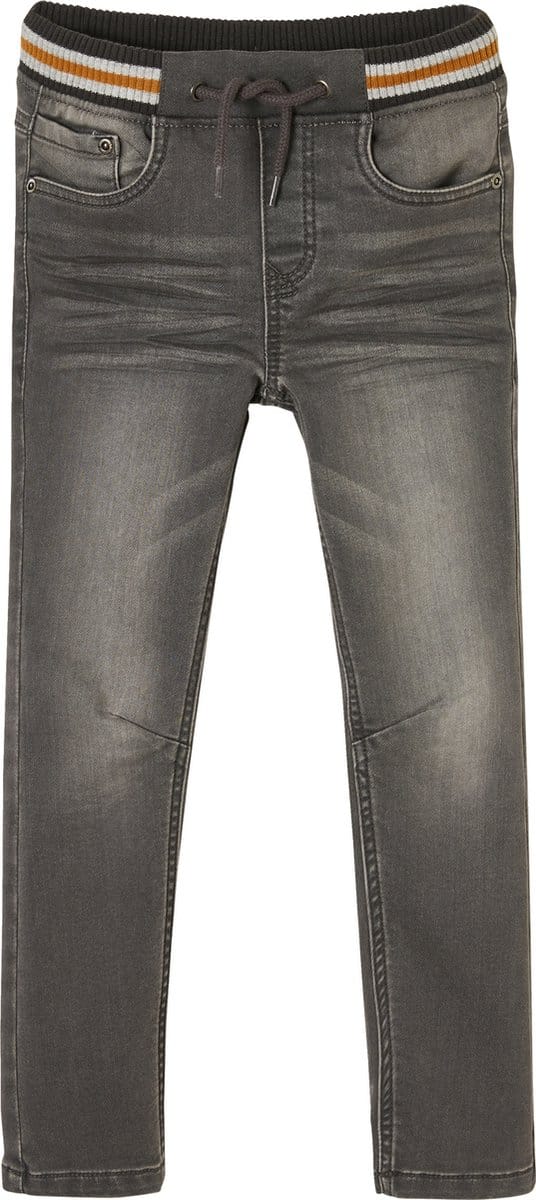 Vertbaudet Rechte fleecebroek jongens denim look