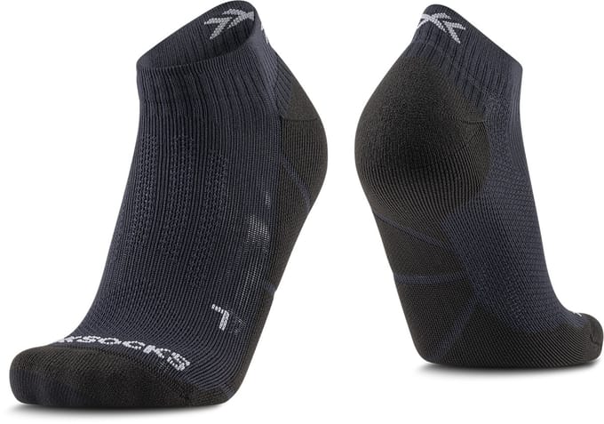 X-Socks Core Sport Low Cut Sokken Opal Black/Arctic White 45-47