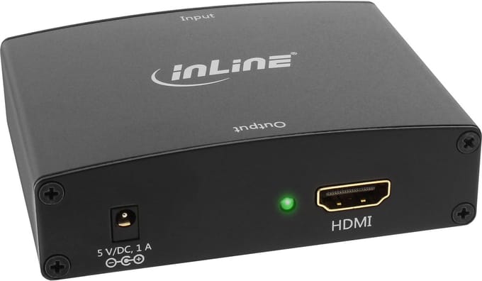 InLine® Conv. VGA+Audio naar HDMI