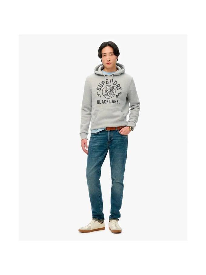 Superdry - Black Label hoodie - Heren - Hoodies