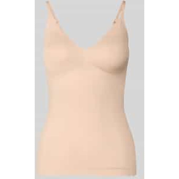Skiny Onderhemd Da. Spaghettishirt herausn. Pads Sensation Set van 1