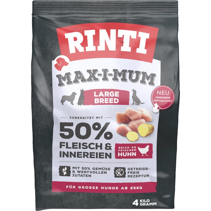 RINTI Max-I-Mum Large Breed Kip - 4 kg