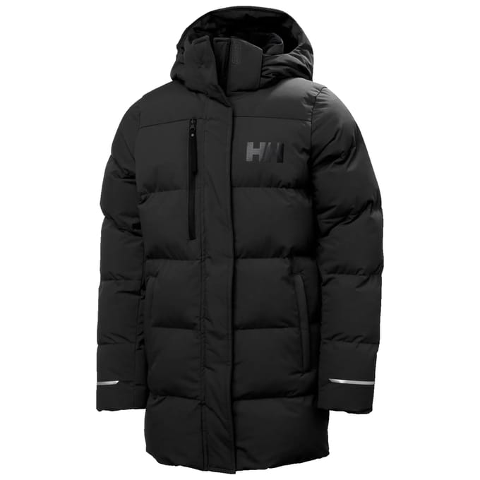 Lange gewatteerde jas met capuchon voor meisjes Helly Hansen Adore