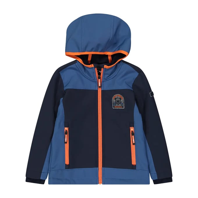 Softshell hooded jack voor kinderen CMP