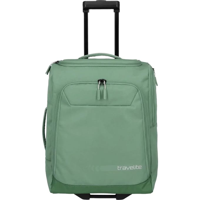 Travelite Kick Off Wheeled Duffle S 55 cm - Sage – Reistas op wielen – Van polyester – Reistassen, reistassen met wielen en tassen