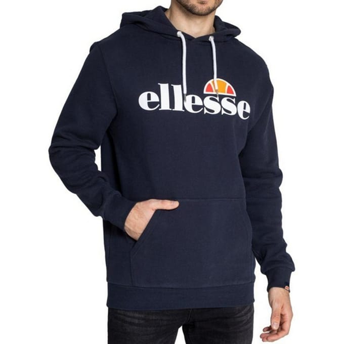 Ellesse Heren Gottero Overhead Hoodie (Marineblauw)