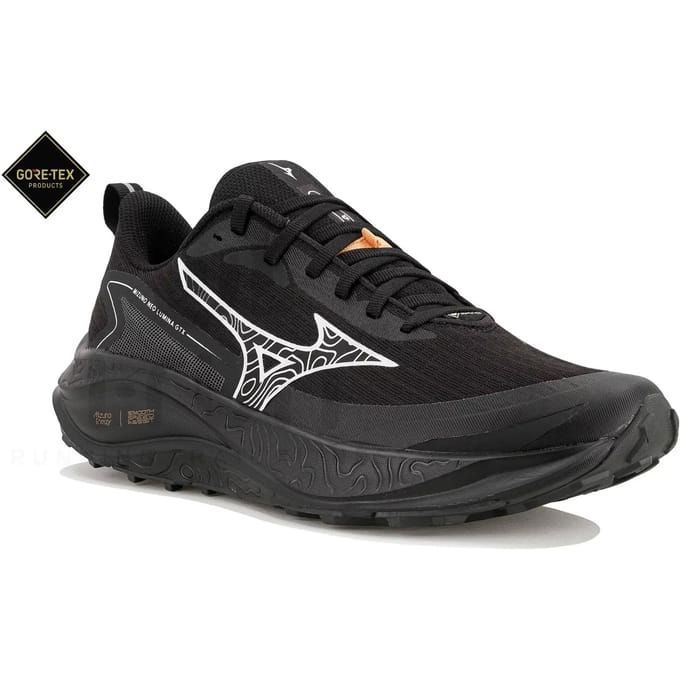 Mizuno Wave Daichi 9 Gore-tex® Trailschoenen Zwart EU 36 Vrouw