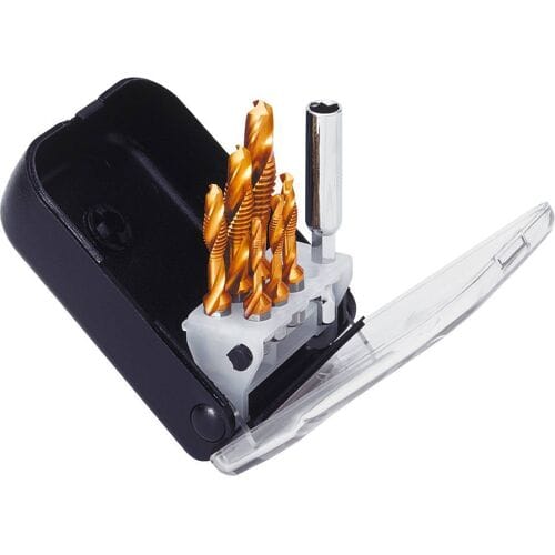 Exact 50902 Combinatietapboorset 8-delig Metrisch Rechtssnijdend HSS 1 set(s)