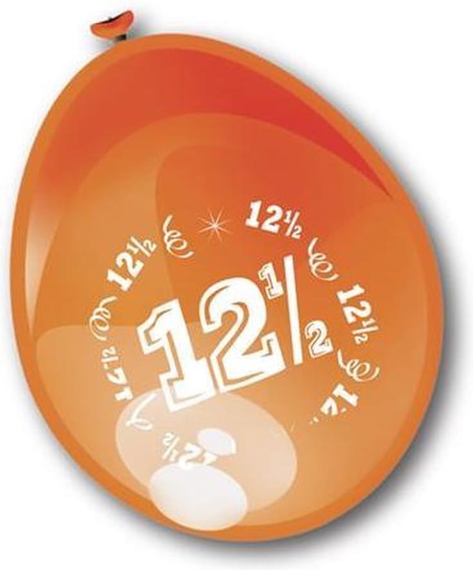 Ballonnen 12½ jaar koper