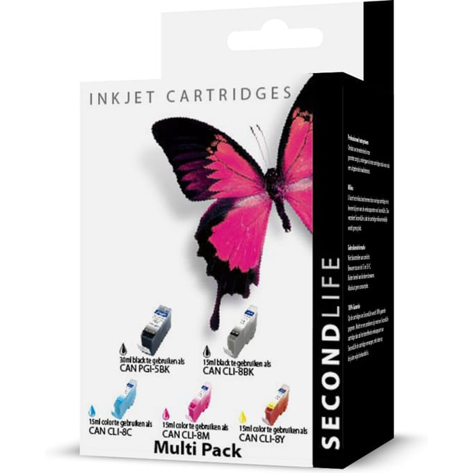 SecondLife - Multipack Canon 5 Black & 8 Serie