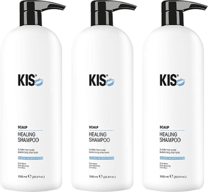 KIS - Kappers KeraScalp Healing - voordeelverpakking - 6 x 1000 ml - Shampoo