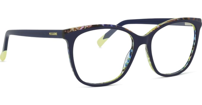 Missoni MIS 0146 Blue pattern blue 53/15/145 WOMAN Brilmonturen