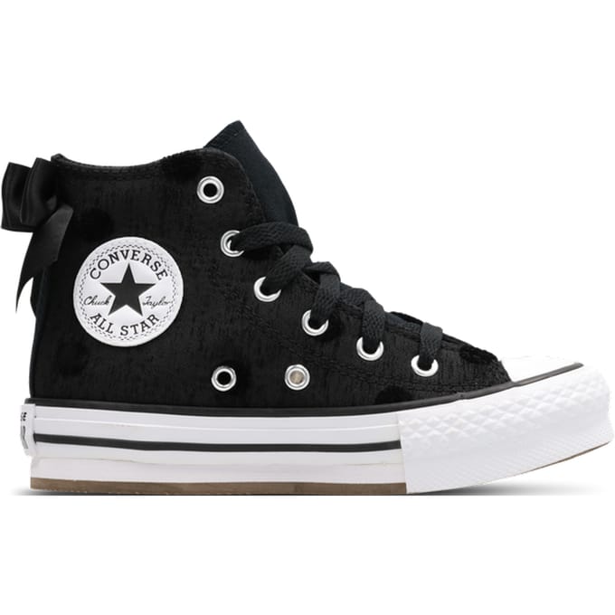 Converse CTAS Peuterschoenen - Zwart - Maat 35 - Poly Fleece