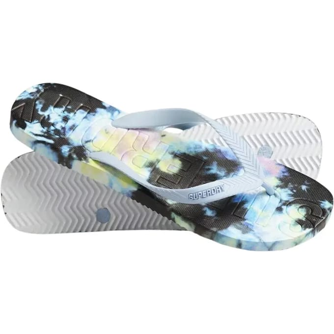 Superdry Code Tie-dye Teenslippers Multi Grootte: M