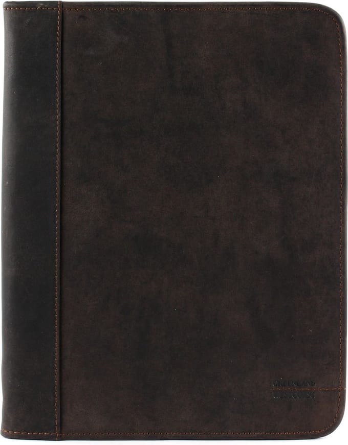 GreenLand Nature Schrijfmappen Westcoast Document Wallet Brown Bruine