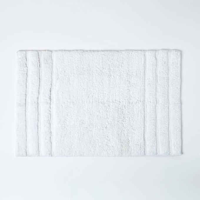 Homescapes badmattenset 2 stuks Spa Surpreme wit
