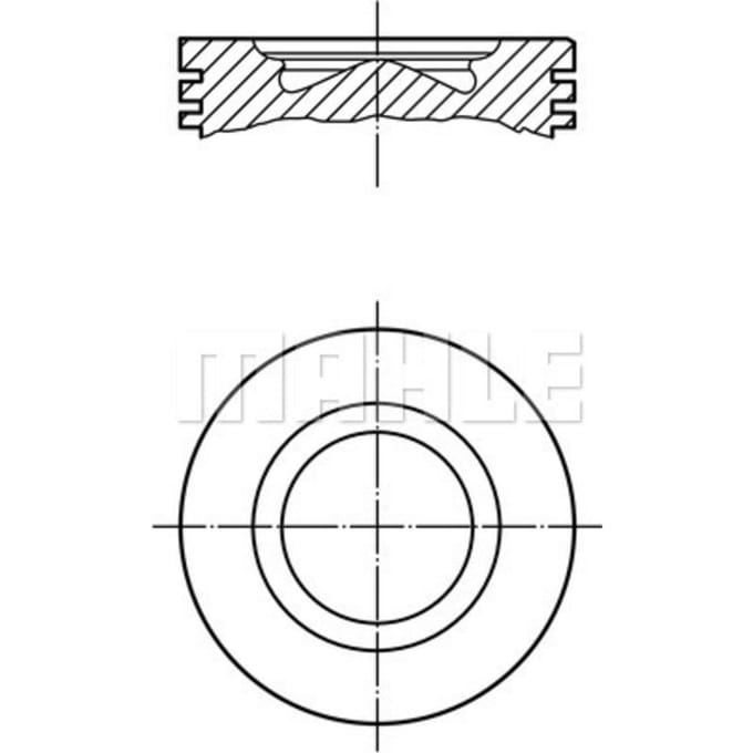 Zuiger MAHLE 007 PI 00170 000