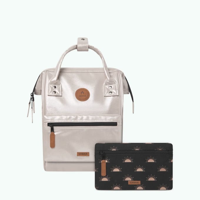 CABAIA - Rugzak Adventurer Small 10L Honolulu, Computercompartiment 10,5", Levenslange garantie, Brede opening