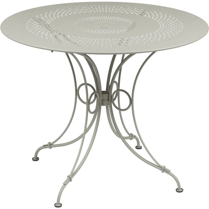 Fermob 1900 tafel - A5 leemgrijs - Ø 96