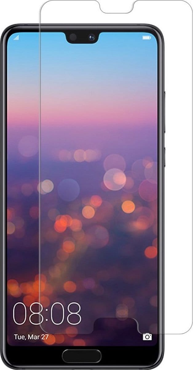 LuxeBass Tempered screenprotector geschikt voor OnePlus 6 - glas scherm - bescherming
