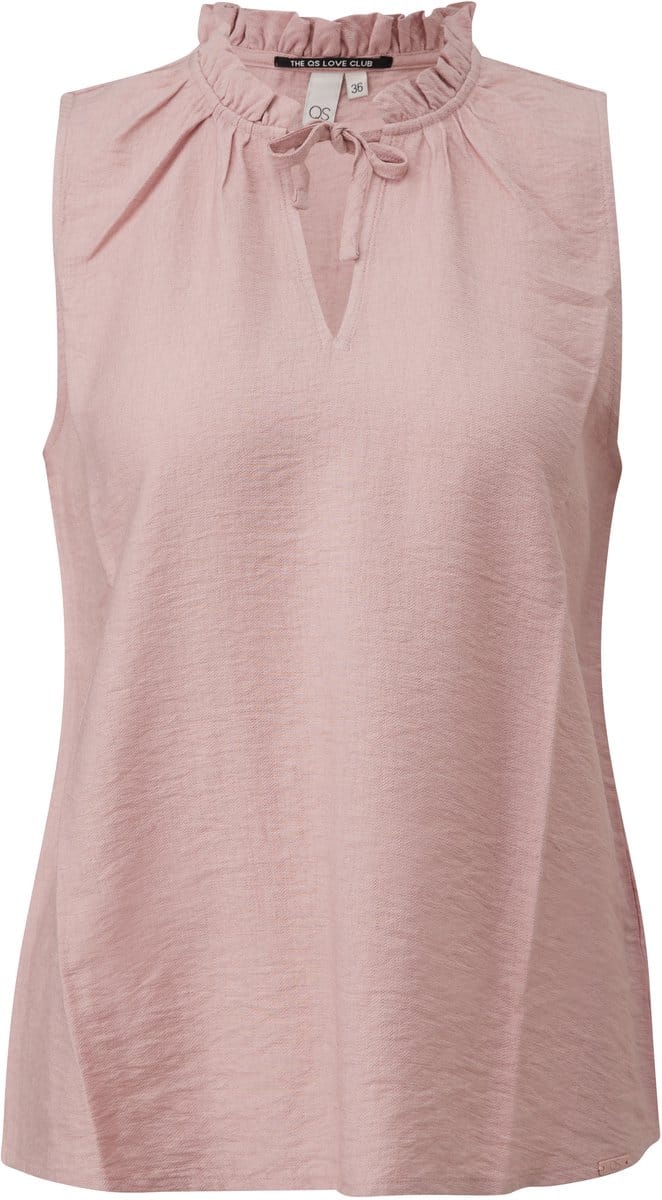 Geborduurde Tuniek Blouse Dames QS Regular Fit
