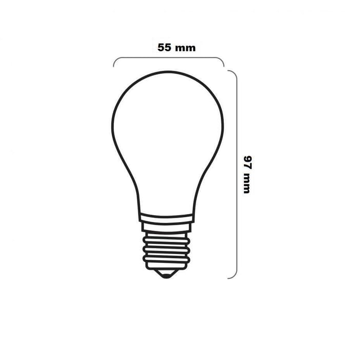 Trixline - Hittebestendige Gloeilamp - 75W - E27 - Warm Wit - Dimbaar