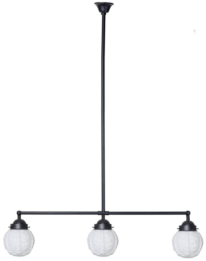 Moonlight T-lamp 3 lichts Guimard Flower - Art Deco Trade