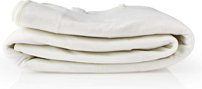 Nedis Elektrische Onderdeken - Warmtedeken - 160x140 cm - 3 Warmtestanden - Wasmachinebestendig - Polyester