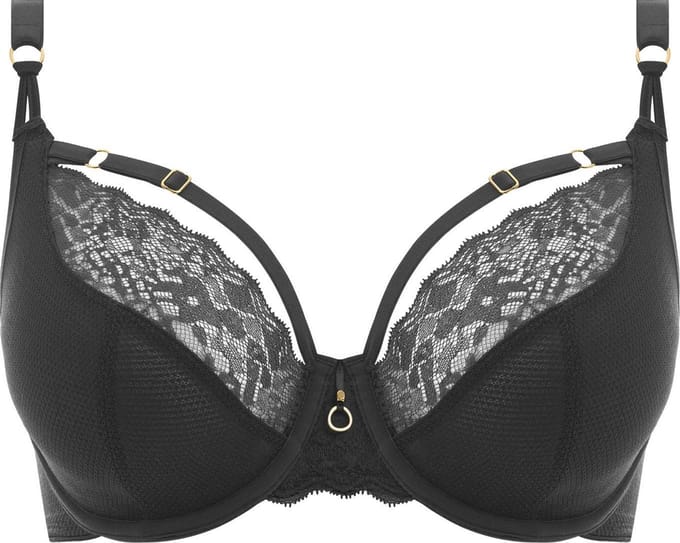 Freya  - Maat 85F - TEMPTRESS UW Plunge Bra Vrouwen Beha - BLACK