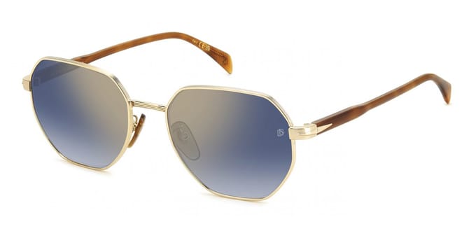 David Beckham DB 1162/F/S Gold havana 56/19/145 MAN Zonnebrillen