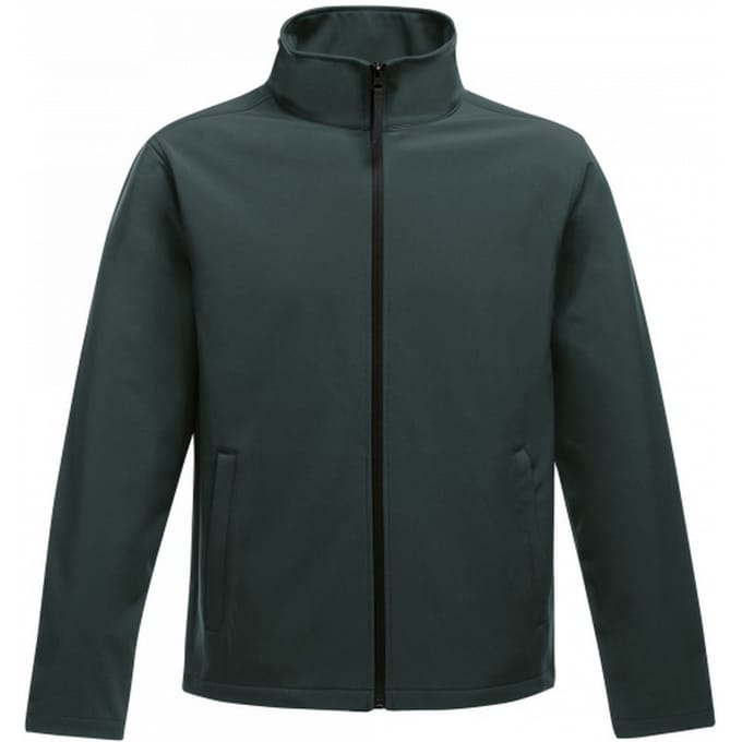 Regatta - Heren Ablaze Printable Softshell Jas (Donkergrijs met Zwart)